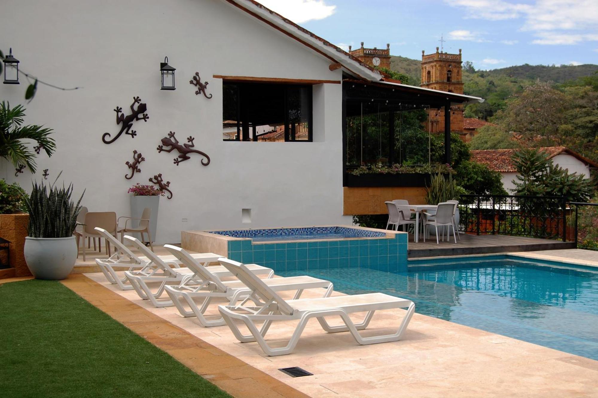 Santa Sofia Casa Boutique Barichara Exterior foto
